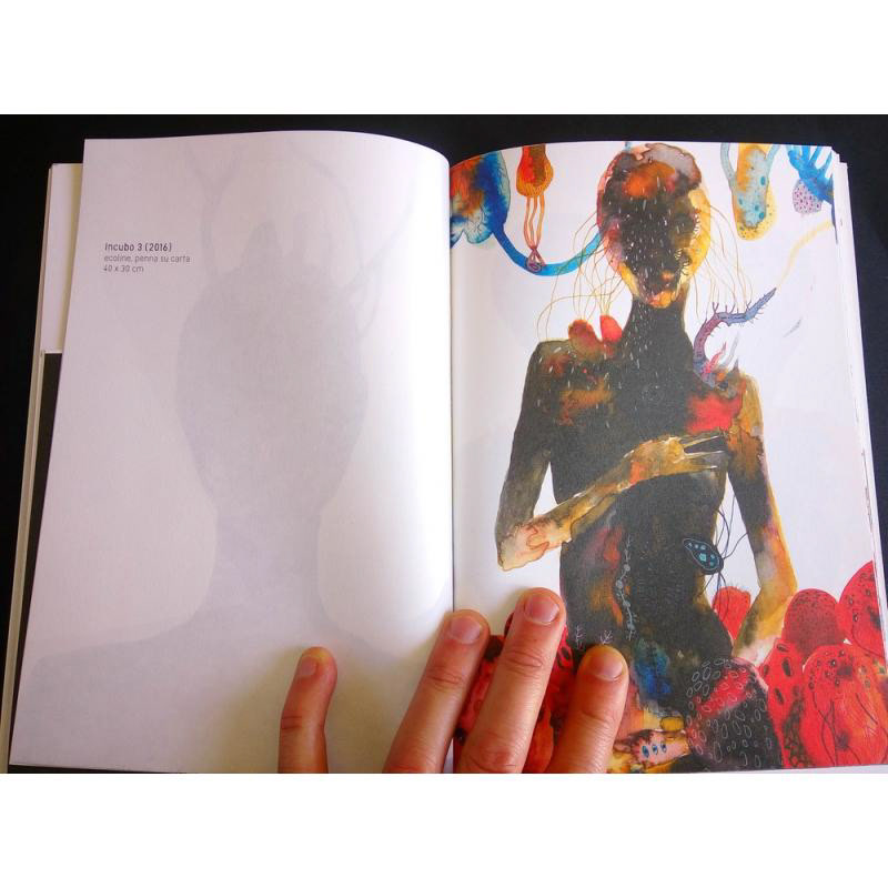 book artbook drawings Illustraion dark surrealism artist artcurator