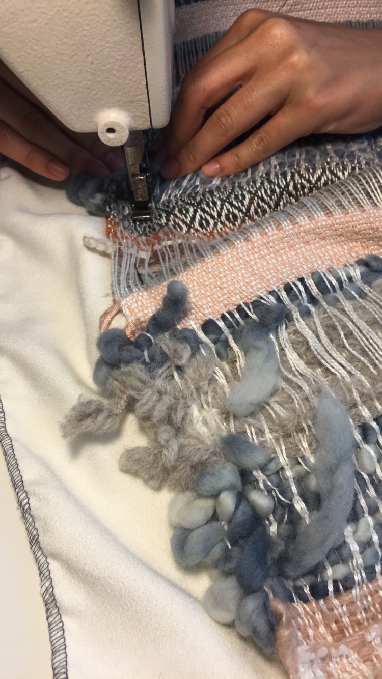 #weaving  #wool #handwoven #coralreef
