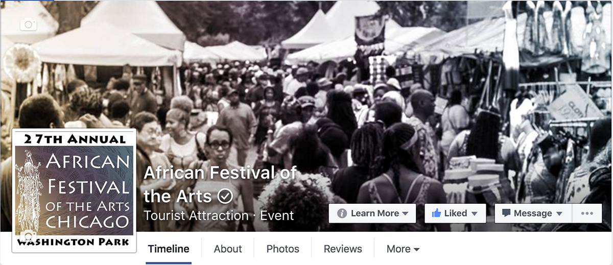 Rebrand update festival organization arts