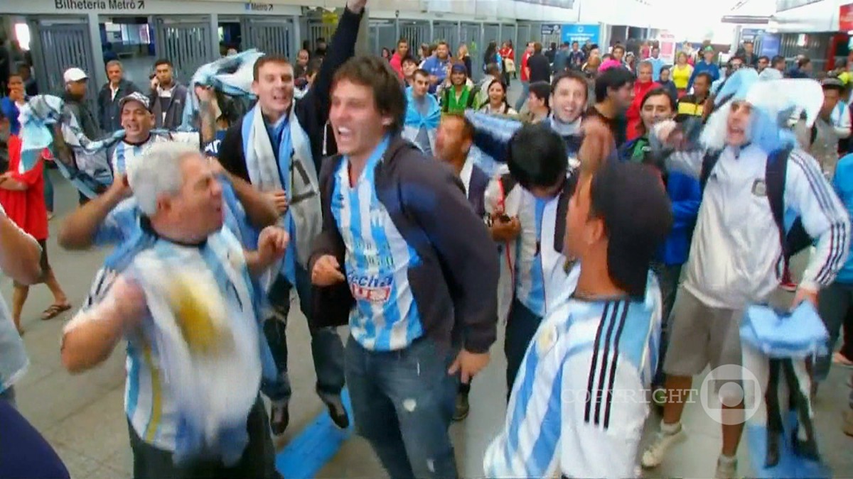 copa do mundo world cup 2014 Brasil argentina suiça argentine Switzerland timelapse TV Globo rafael sodré itaquerão são paulo Bom Dia São estação da luz