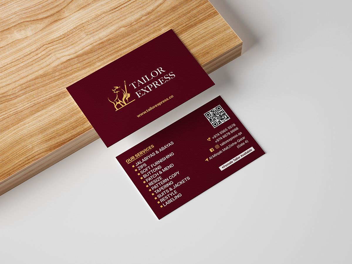 business Business card design clean corporate minimal modern simple visiting