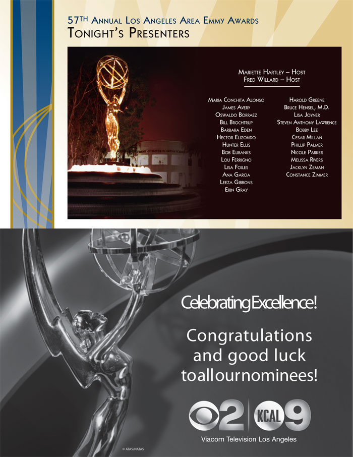emmys Emmy Awards Sean Glumace Anne White graphic design  ILLUSTRATION 