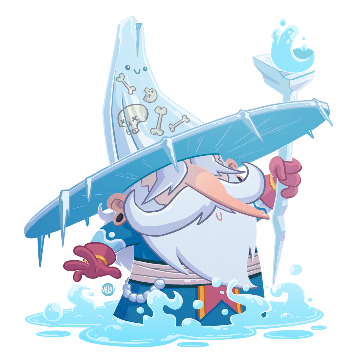 wizard Magic   rpg Character design group shot water fire earth wind element cartoon fantasy creature