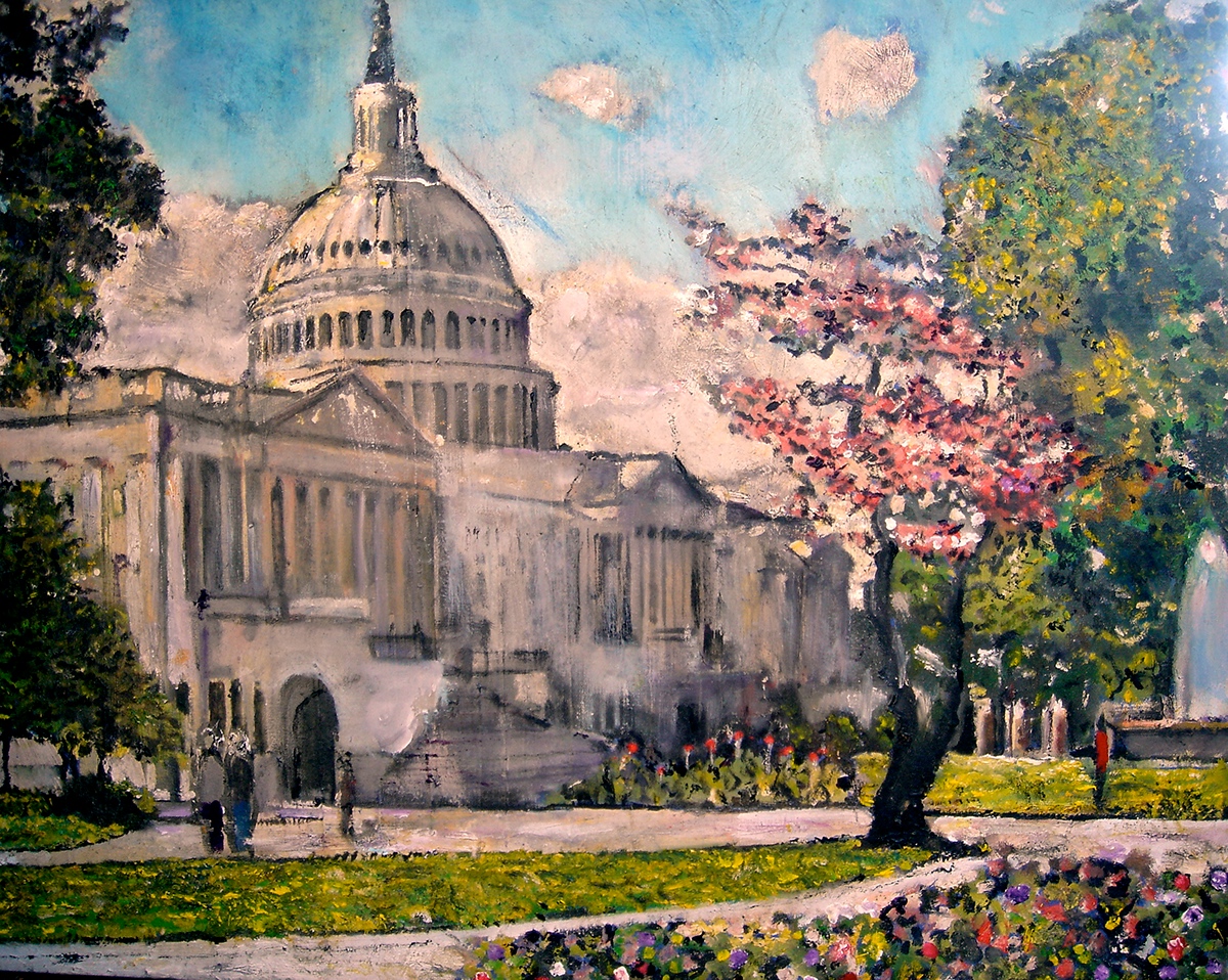 Capitol Paintings  Capitol Dome 