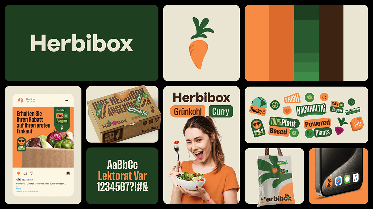 Herbibox Brand Identity