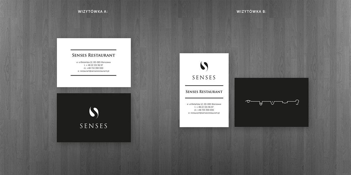 graphicdesign BIGIDEA Layout voucher sensesrestaurant