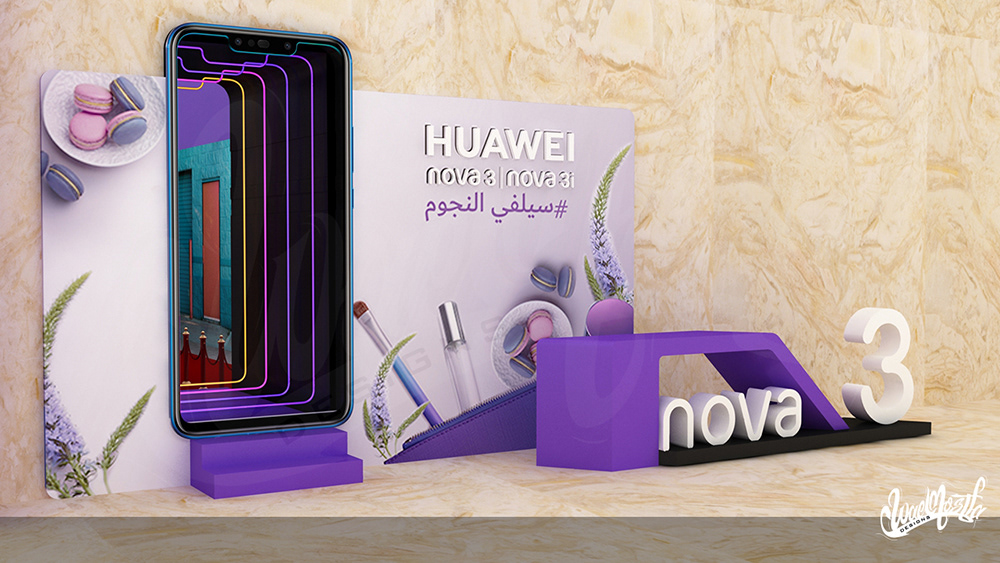 huawei Nova Nova 3 Event 3D booth