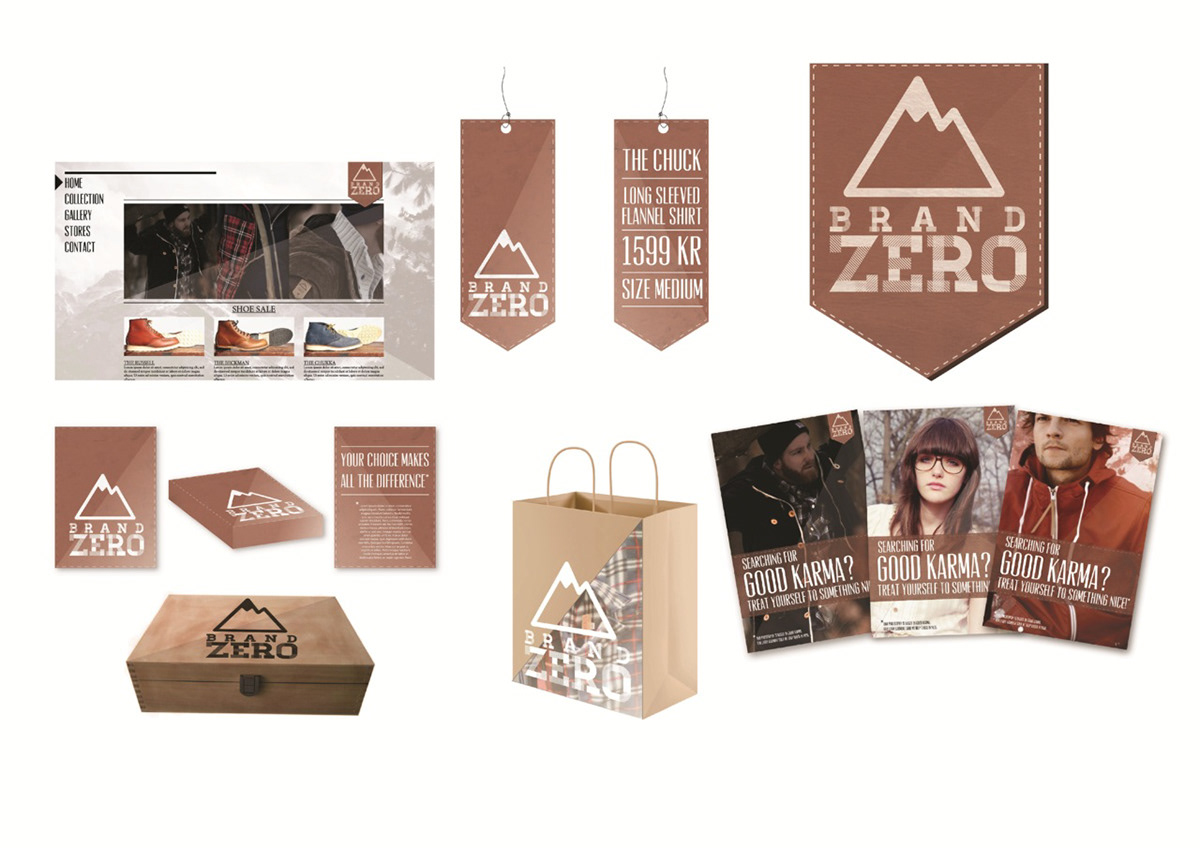 brand zero brandzero Clothing non-proft non profit Illustrator photoshop marketing   logo logodesign design concept fictional