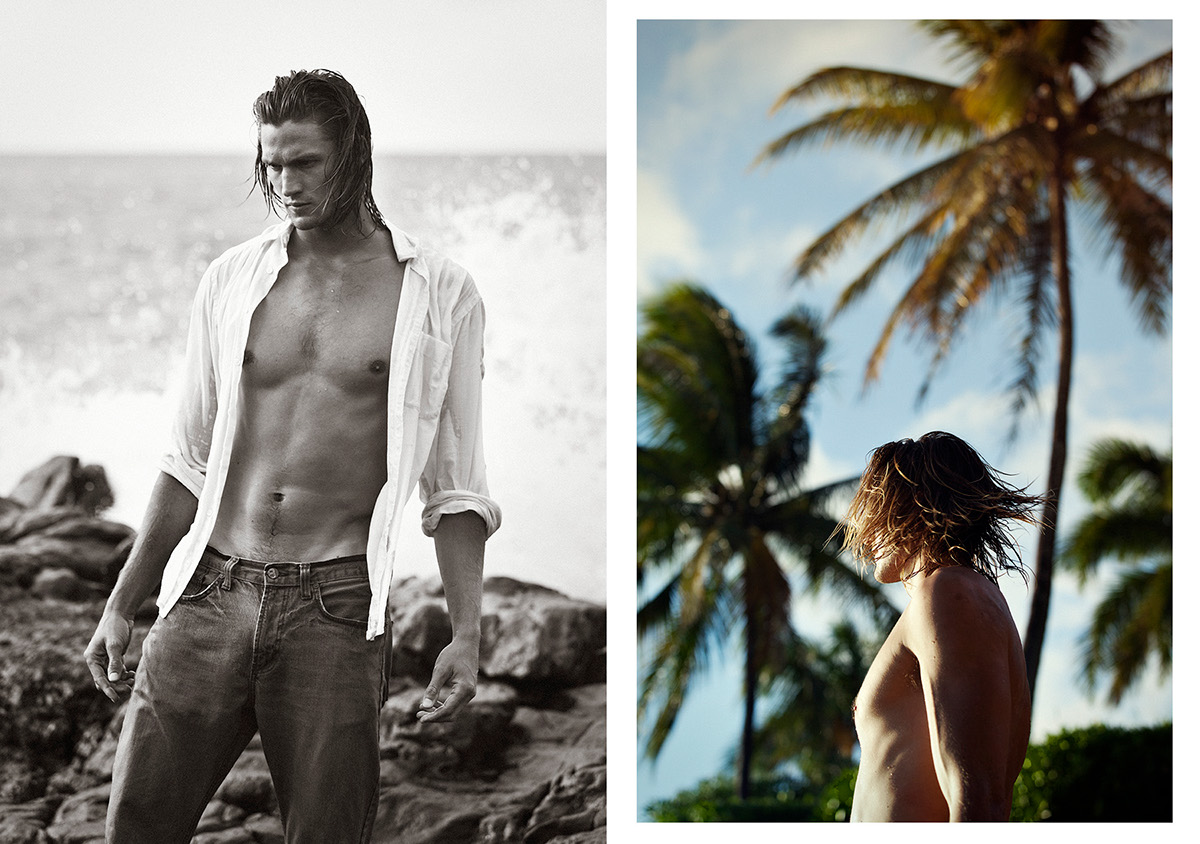 fashion photography benjo arwas HAWAII sexy male model maui the fashionisto men edgy surfer Life Style