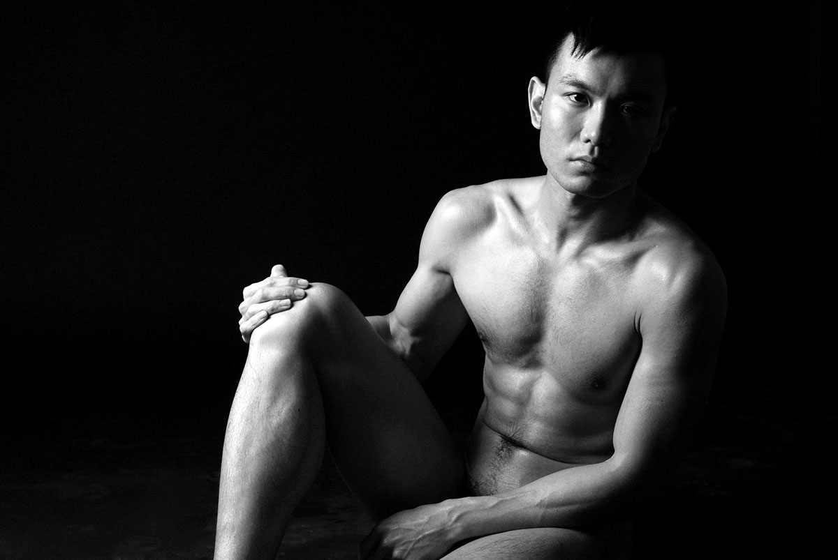 nude photography erotic Asian Male