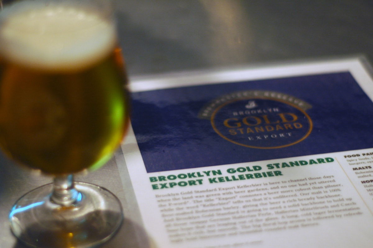 Milton Glaser  Glaser  brooklyn brewery beer Brooklyn standard gold standard craft beer Draught Draft summer summer ale Label export