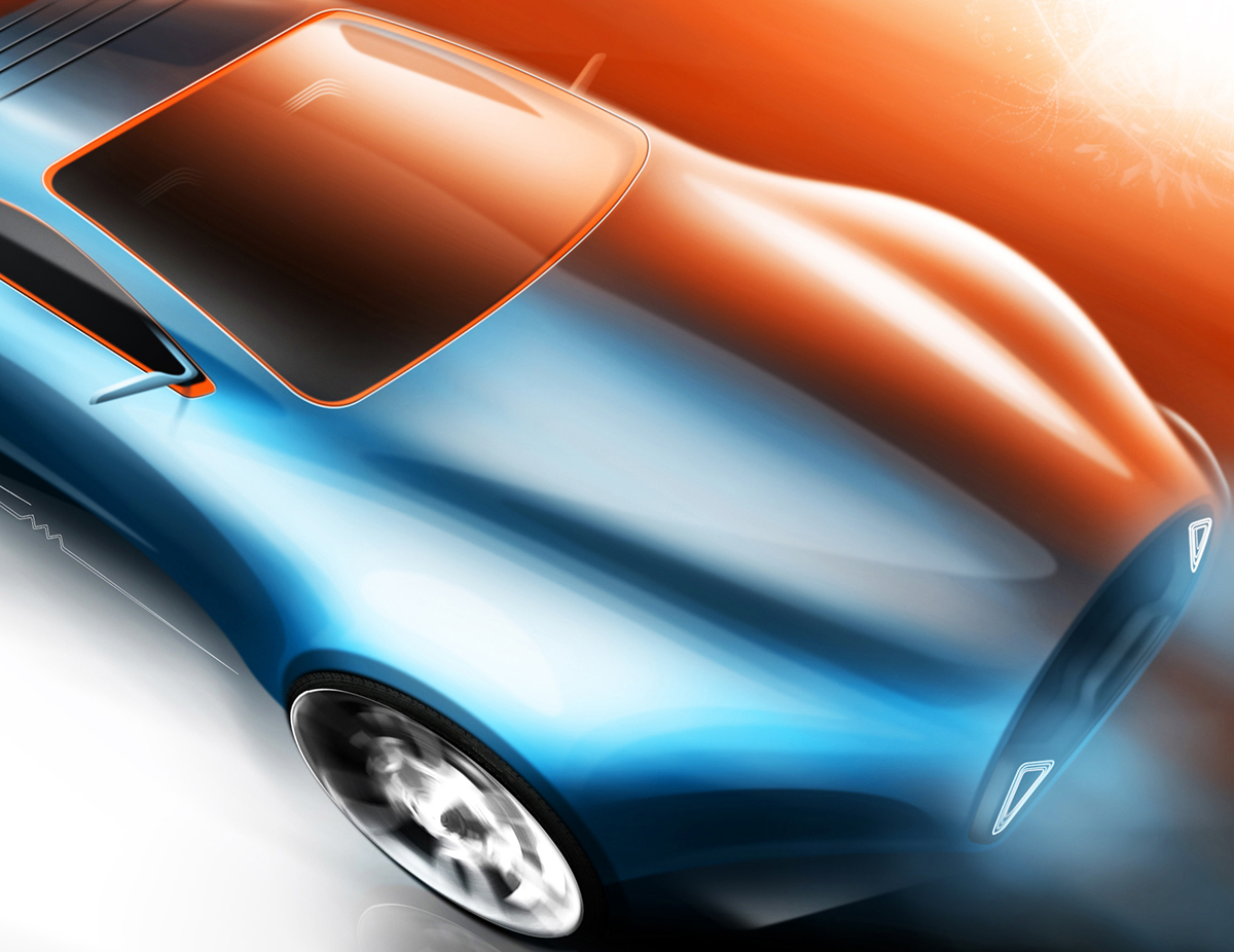 Ford pure concept sketch