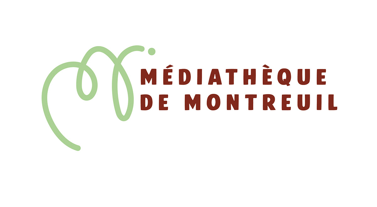 design visual identity Brand Design Graphic Designer brand identity Logo Design Logotype logos identity médiathèque de montreuil