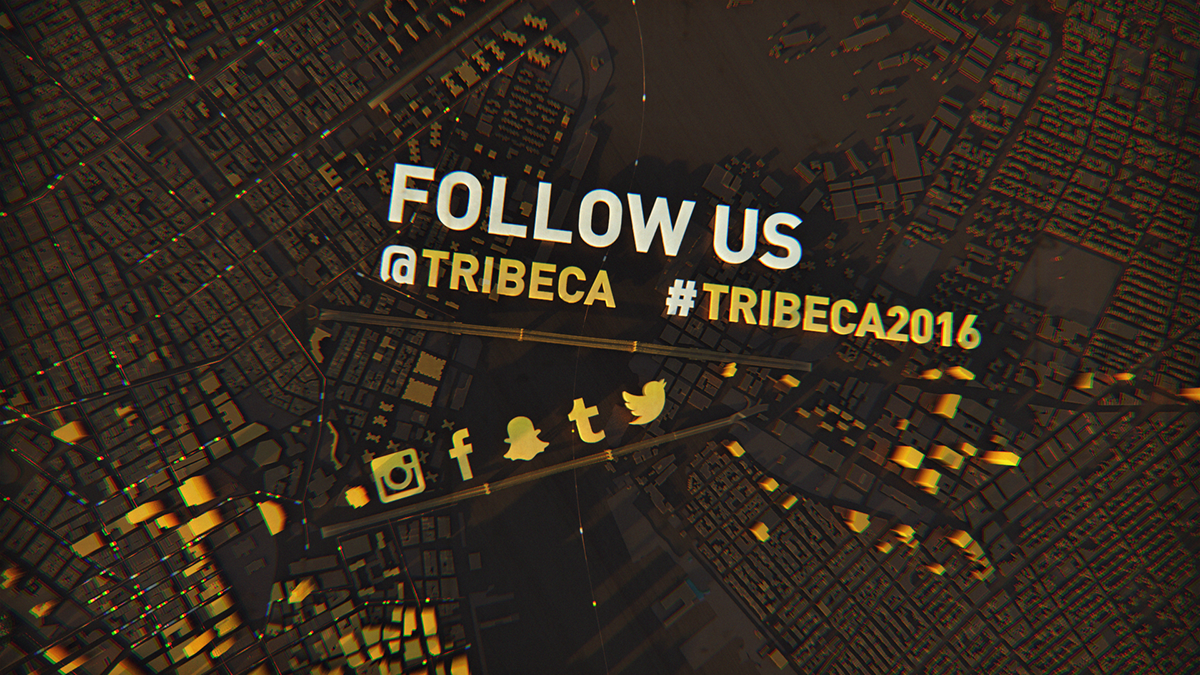 Tribeca Film Festival tribeca filmfestival informational nyc New York 3D city yellow braun