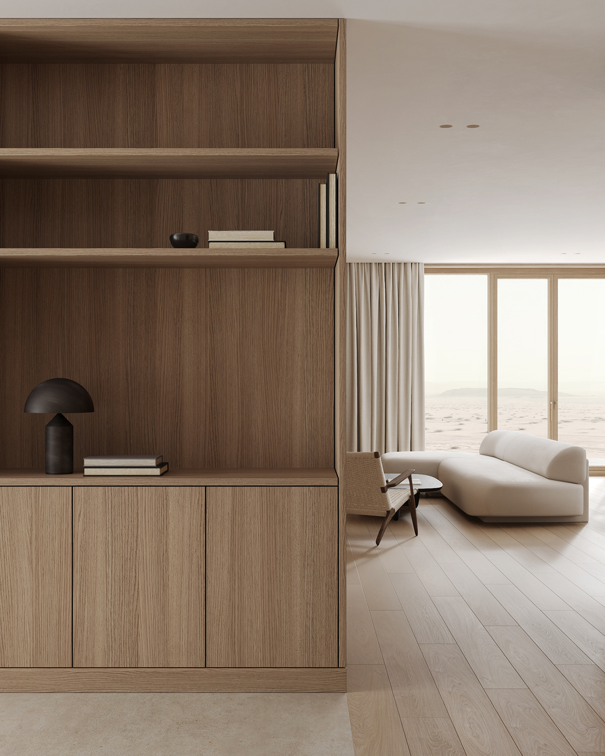 aesthetic design interior interior design  minimal Minimalism minimalist modern Render rendering visualization
