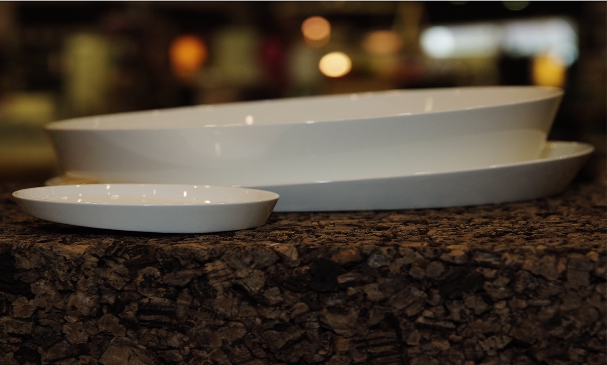 tableware ceramics  porcelain design plates White