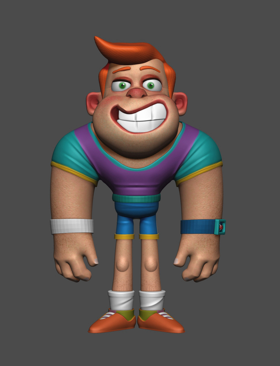 3d modeling cartoon Character Character design  Character Modelling Lookdev Maya stylized Zbrush