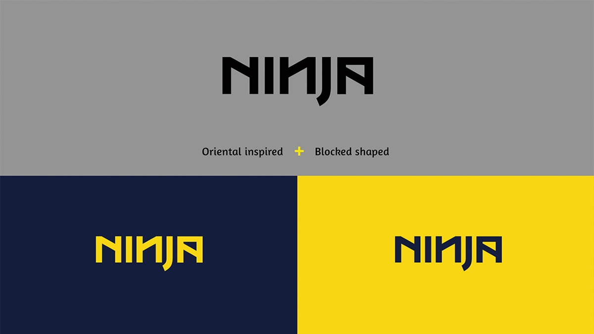 esports ninja egame Fortnite yellow blue logo