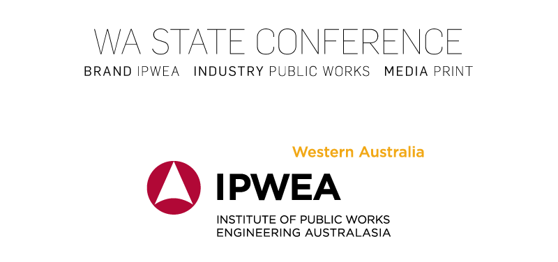 IPWEA state conference  Sponsorship Package programme book schedule western australia Australia perth Public Work brochure registration Form Booklet institute road work