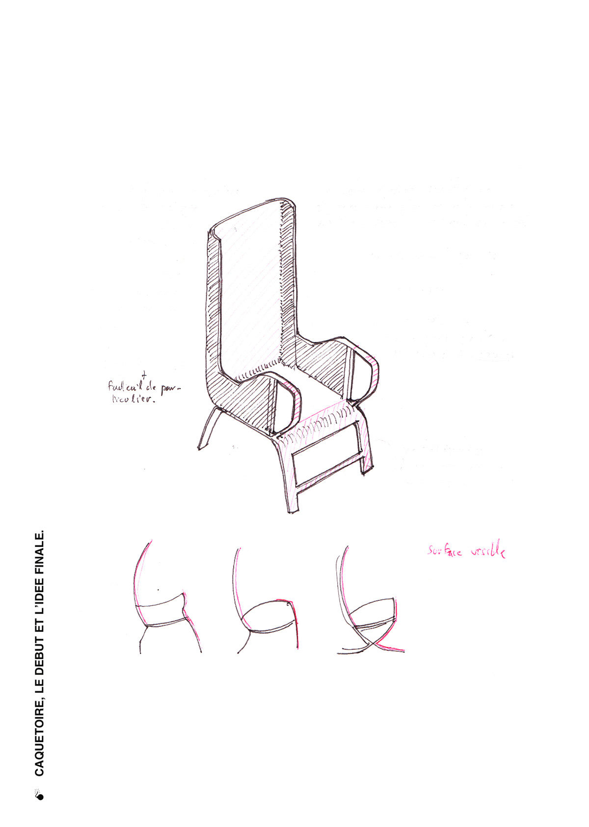 caquetorie chair  chair graphic design  art furniture design  Photography 