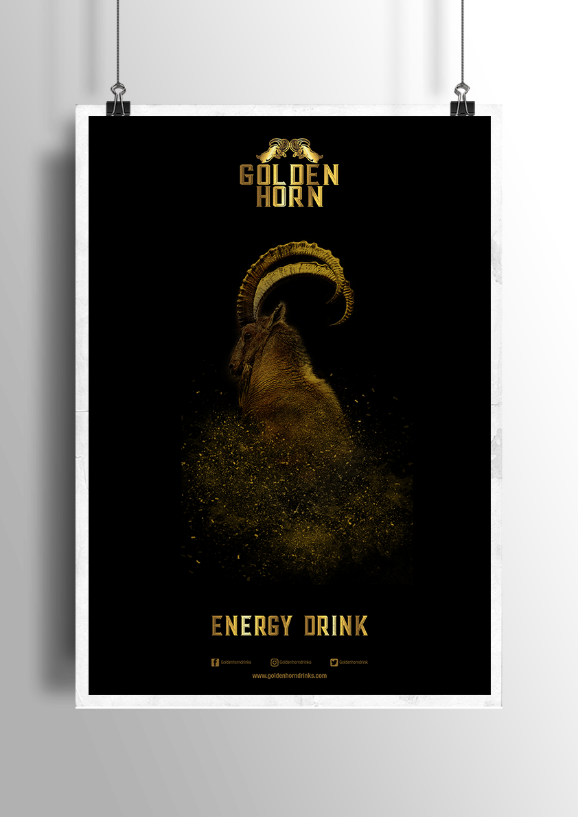 energy drink taurine carob ginseng golden Horn
