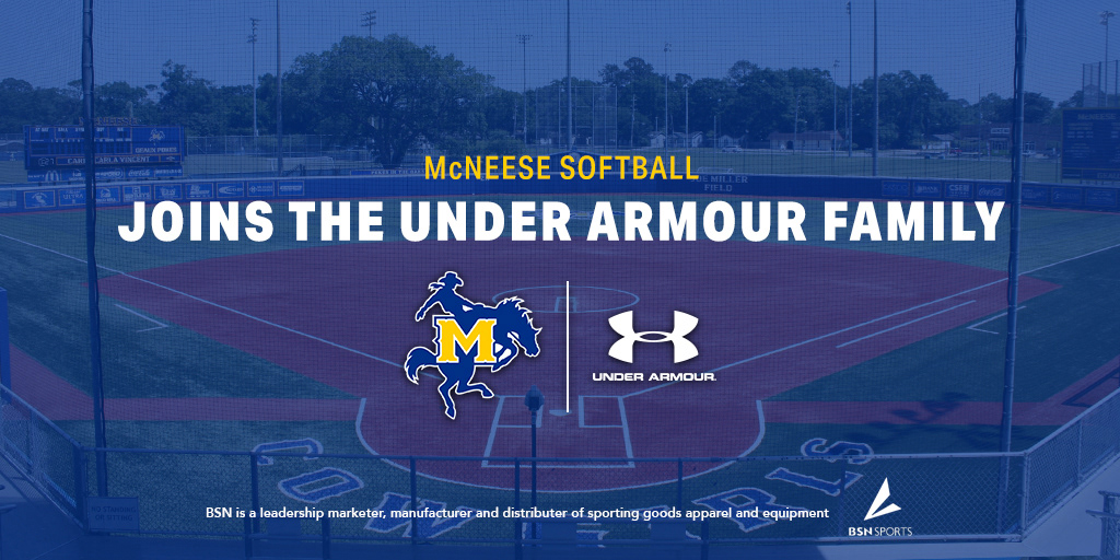 McNeese sports college athletics branding  Under Armour graphic design 