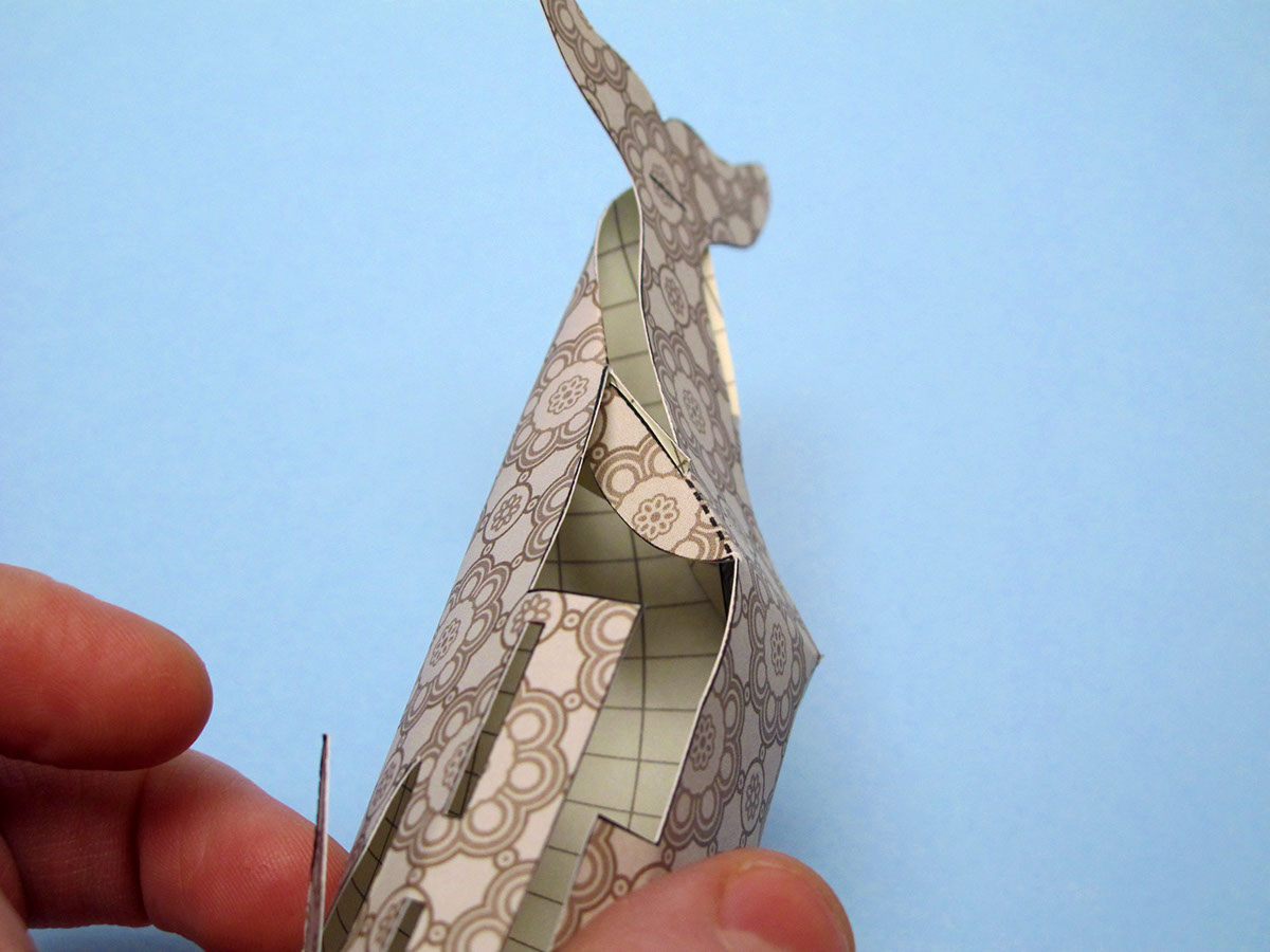 paper craft  narwhal paper engineering