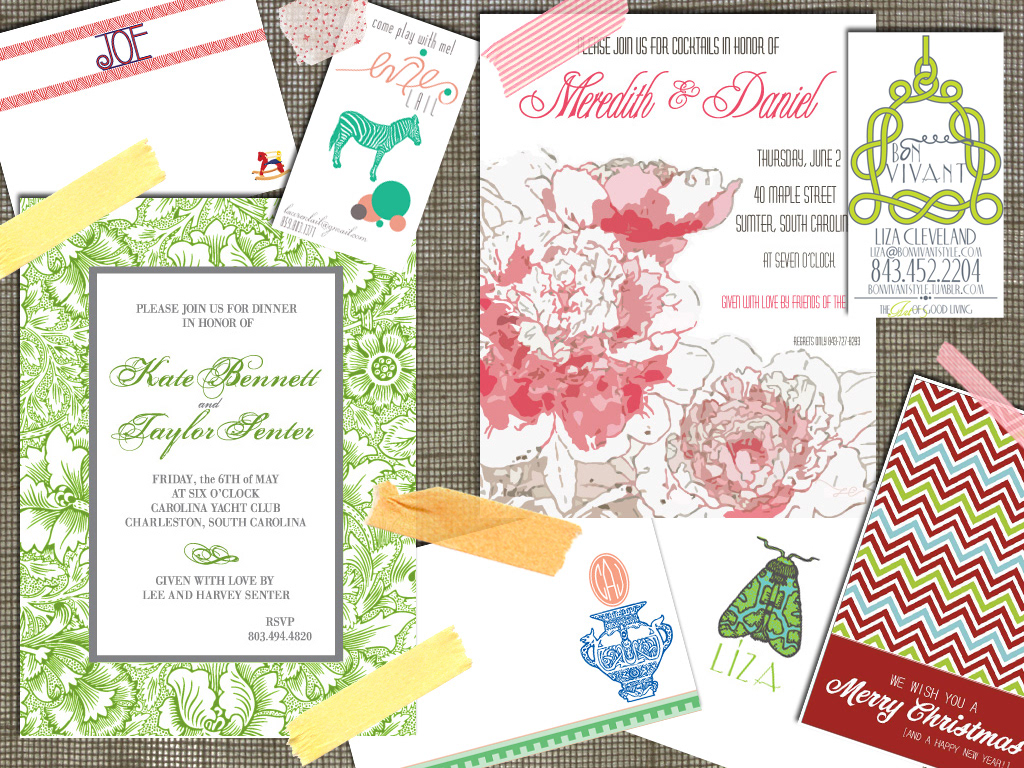 cards invitations custom invitations Stationery custom stationery paper calling cards
