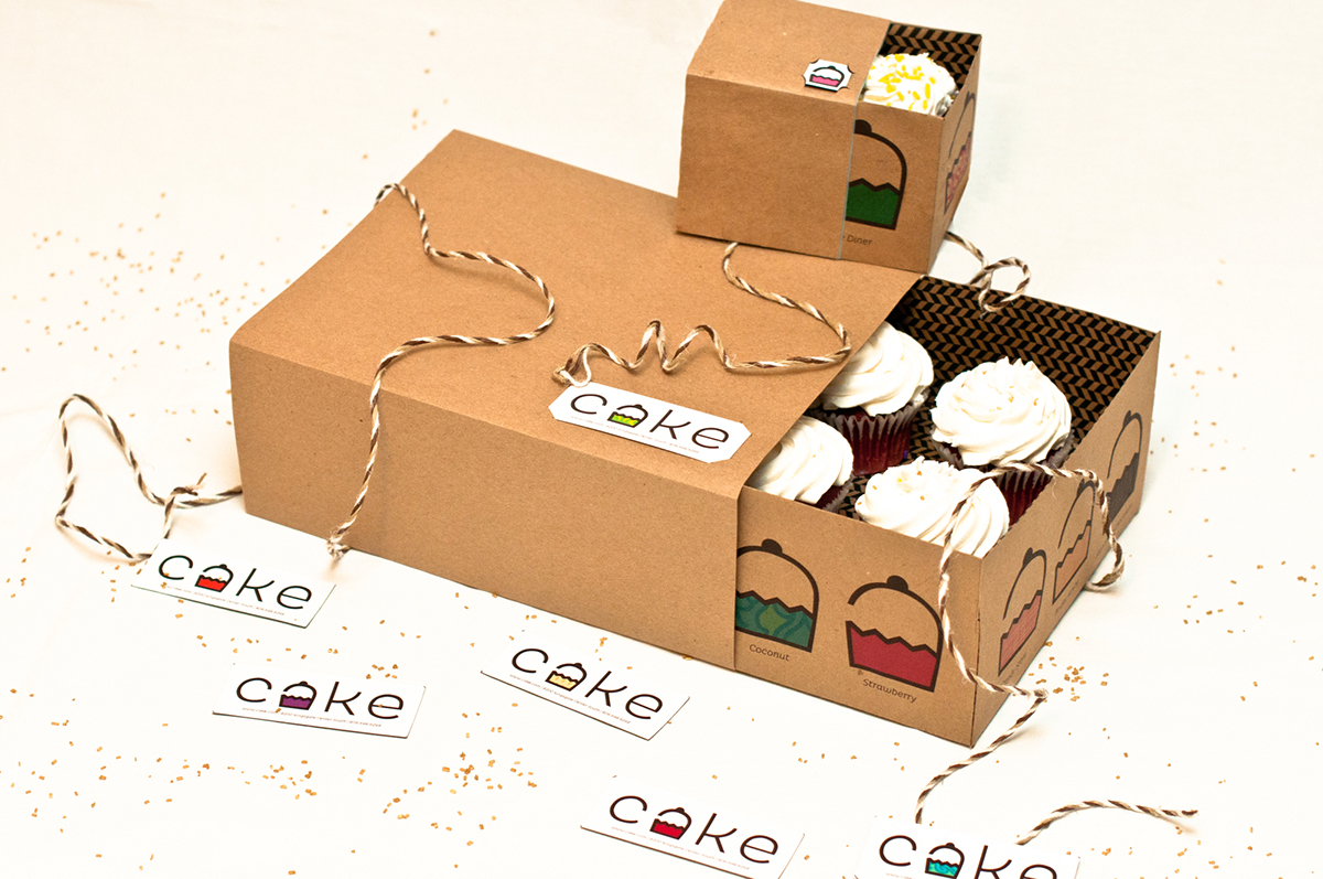 cupcakes  logo  ads  cake Food 