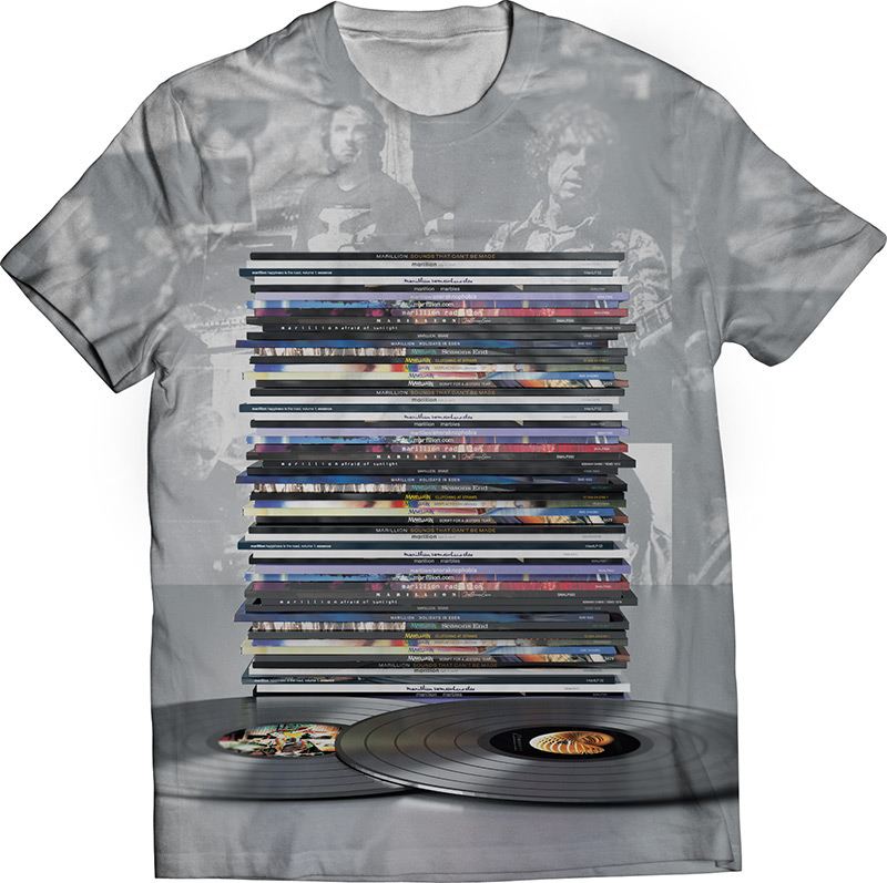 t-shirt music vinyl 3D