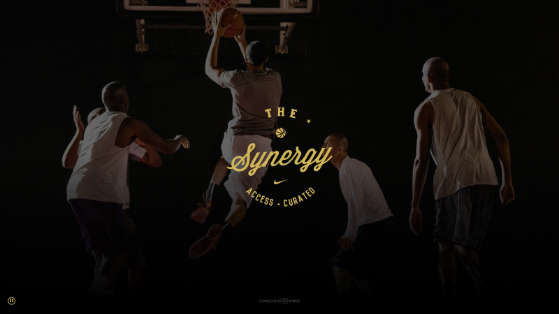 graphic design logos icons basketball Nike agency Work  dark black gold