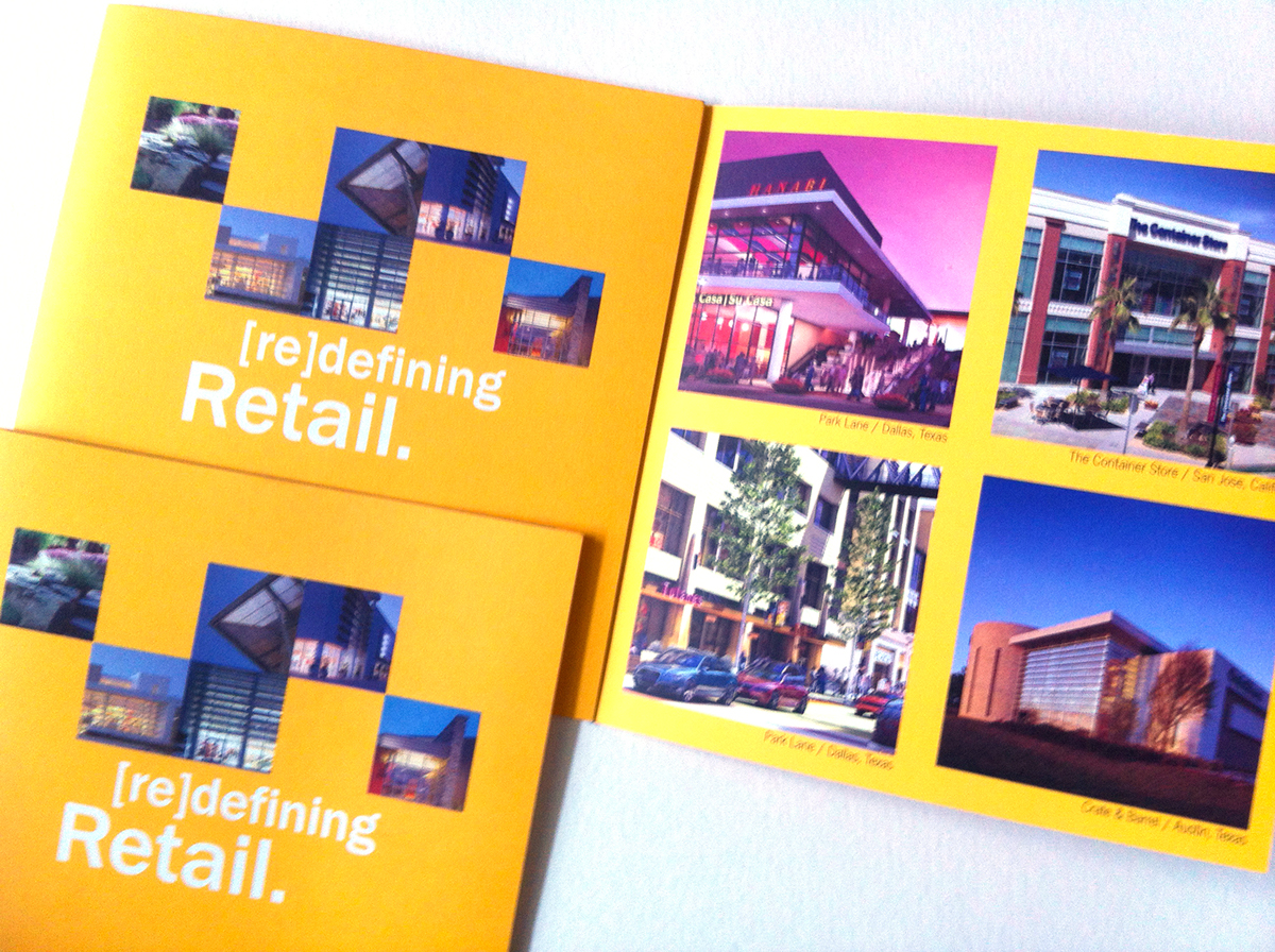 Retail  brochure architect