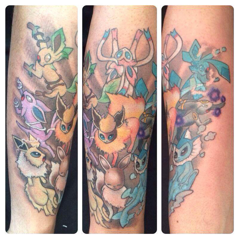 My Zelda leg sleeve by Johnny at Evolution Tattoo Reno NV  rtattoos