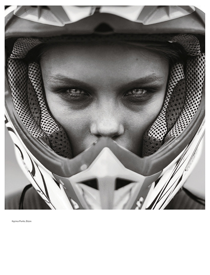 oussenko Fashion  Motosport moto Bike motobike Beautiful model krisgrikayte cover