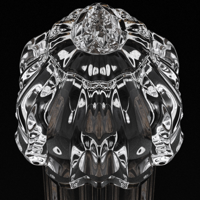 ivan venkov exquisite design decanter cognac bottle expensive cognac bottle glass glass design jewel luxury Luxury Design