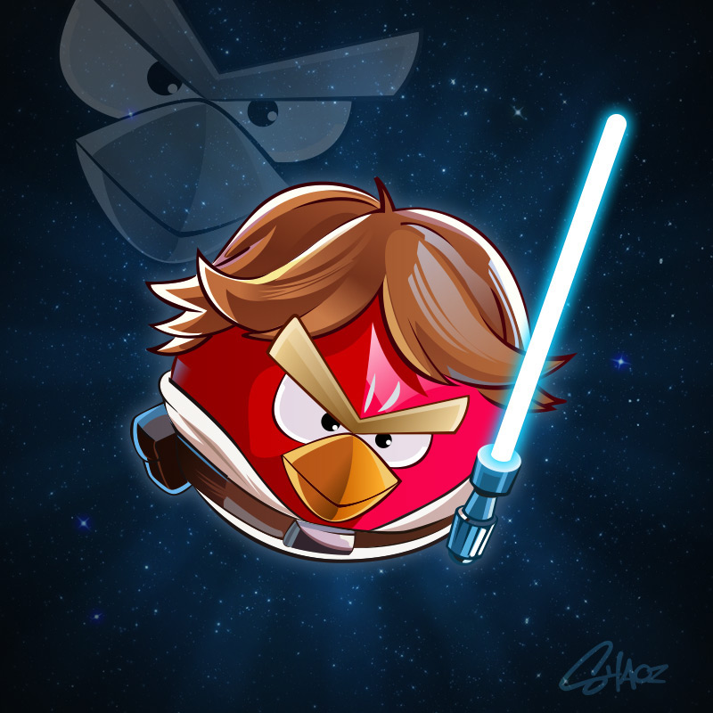 vector angry birds star Wars Starwars skywalker vador Chewbacca hansolo