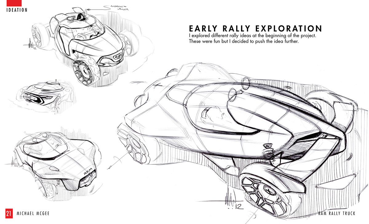 ram rally Truck chrysler car automotive   design
