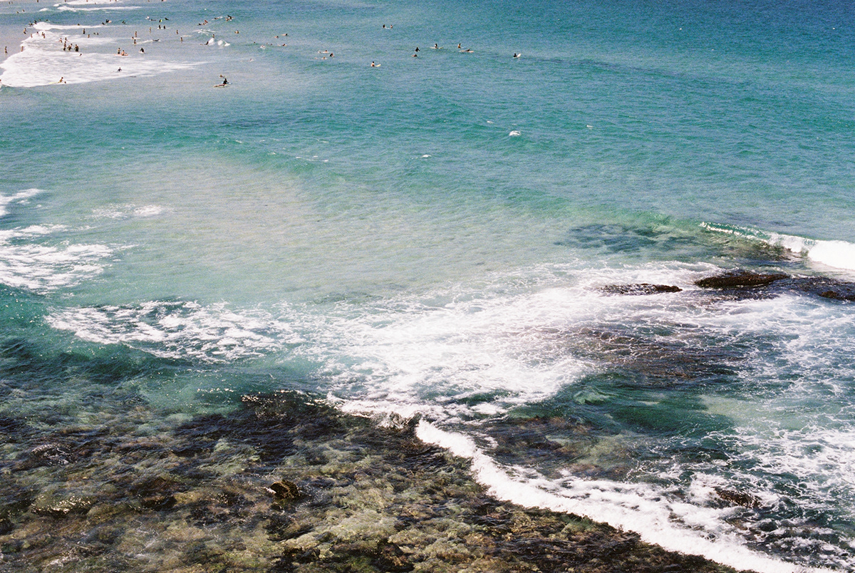 Australia Bondi Beach film photography pantone Photography 