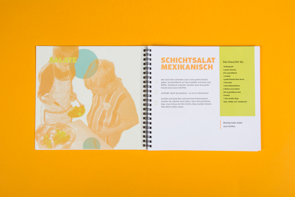 cookbook kindergarten kindergarden kochbuch kinder kochen cooking colorful colors Food 
