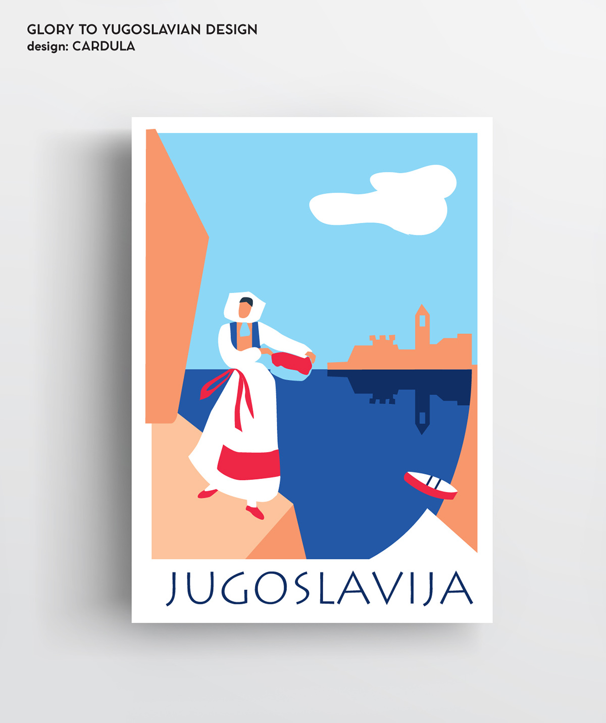 yugoslavia jugoslavija ad vintage redesign old socialism posters