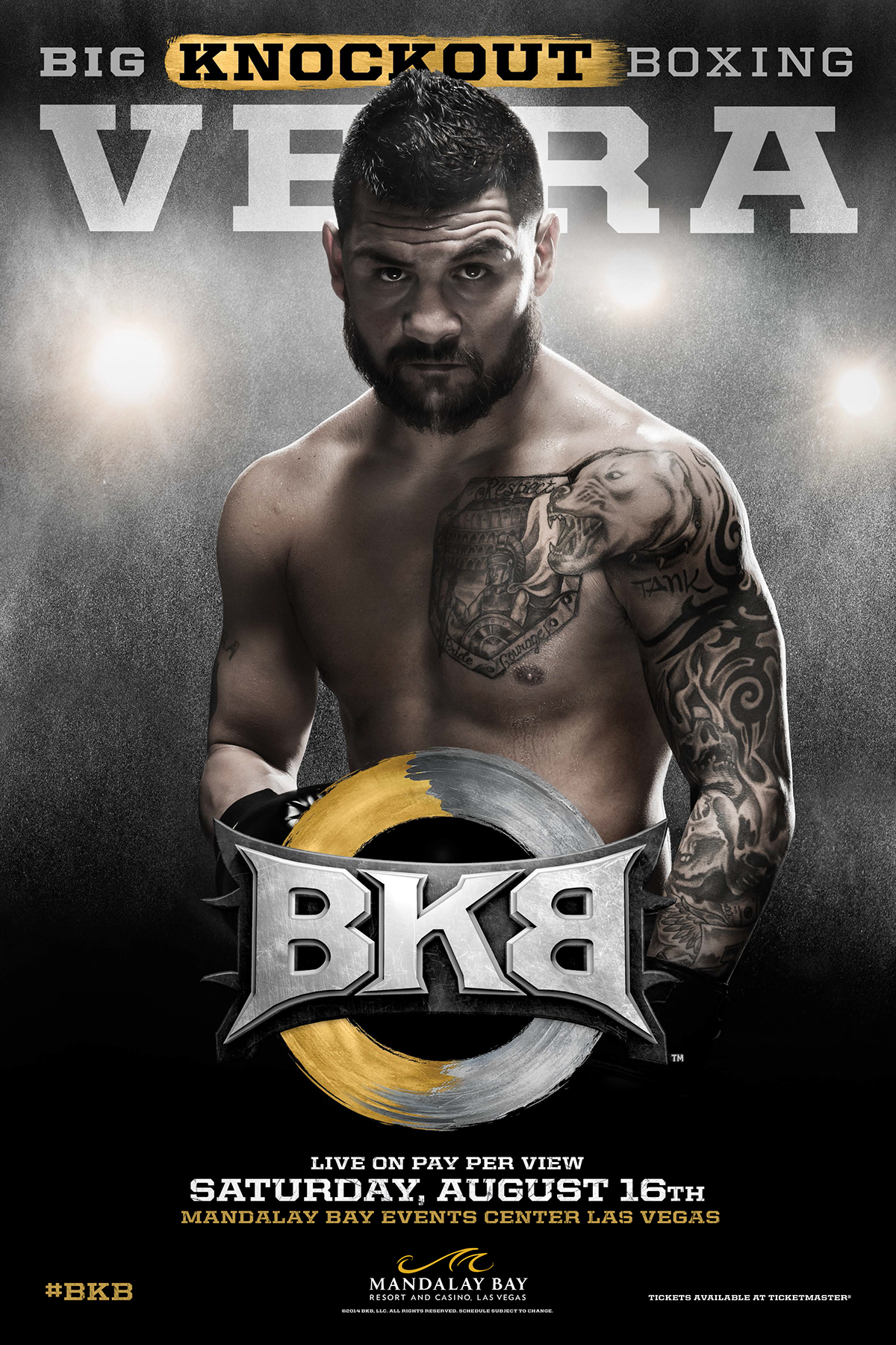 bkb Boxing fight Las Vegas Event casino vera rosado Gabriel Bryan knockout big Addressable targeted ad