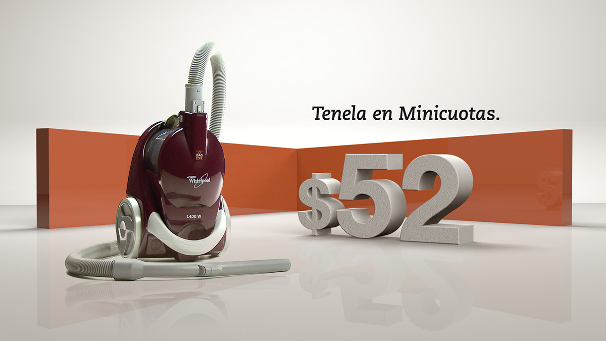 animacion 3D tvc commercial comercial Spot 5seis argentina advertisement Ribeiro full HD Cinema c4d