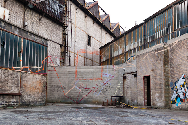 dan tobin smith georges rousse Illusions Performance POINT OF VIEW Trompe L'oeil éphémère