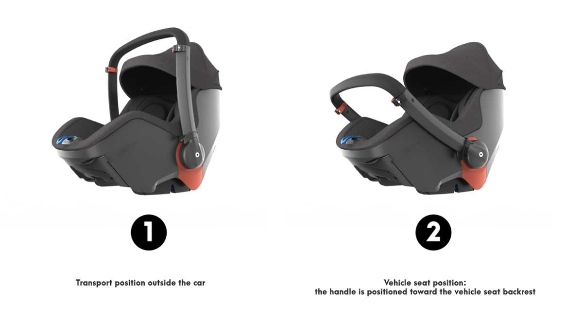 baby car seat car seat Red Dot red dot award restraint system safety seat stroller ZAAFDesign