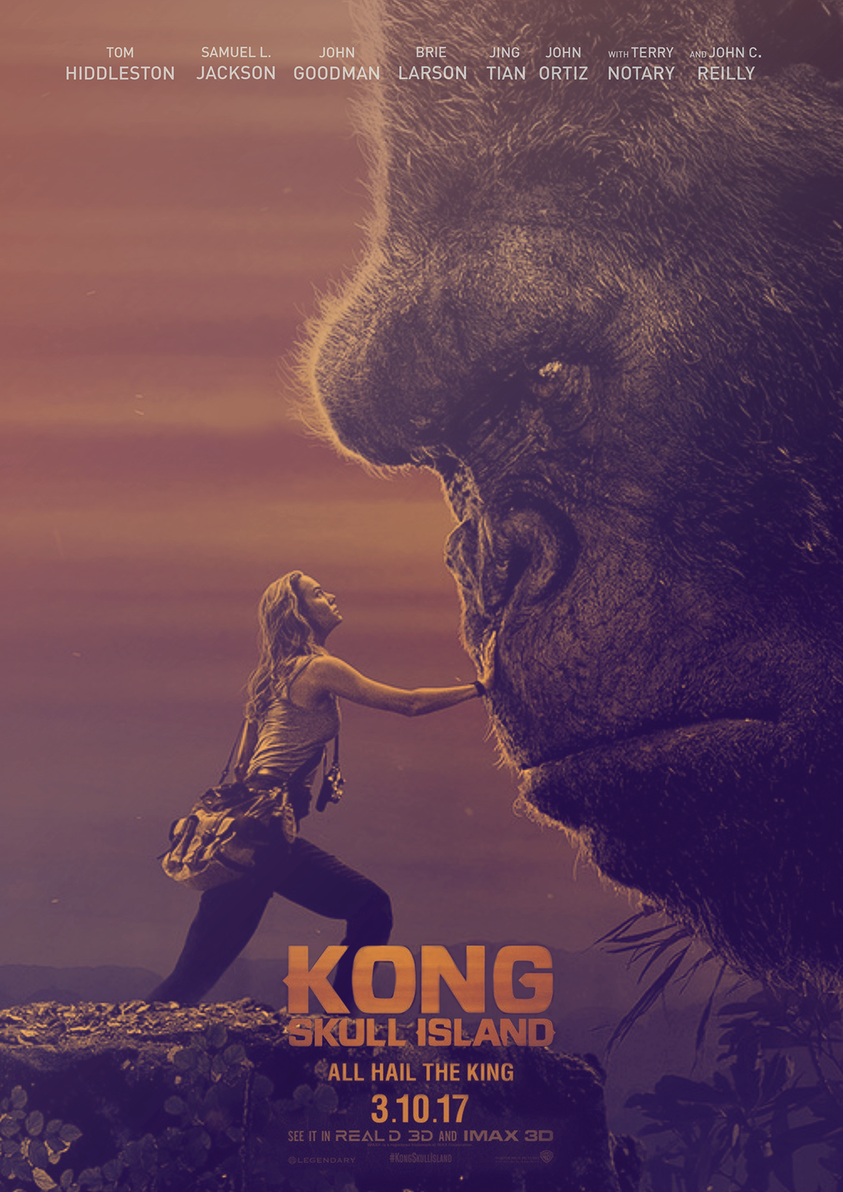 kong movie poster graphic design  concept branding  photoshop