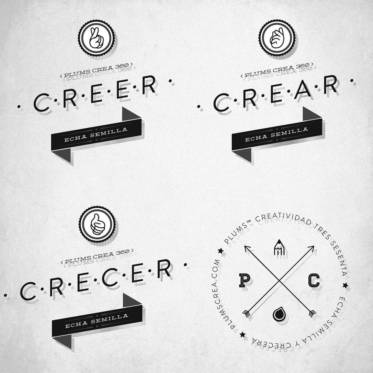 logo  logos  pattern  patterns plums identidad  identity brand  geometría crear  creer  crecer
