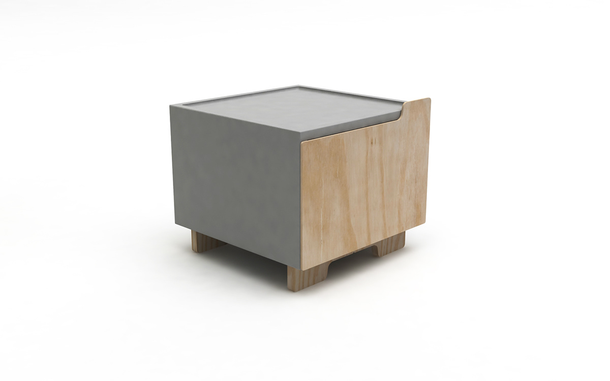 storage commode table