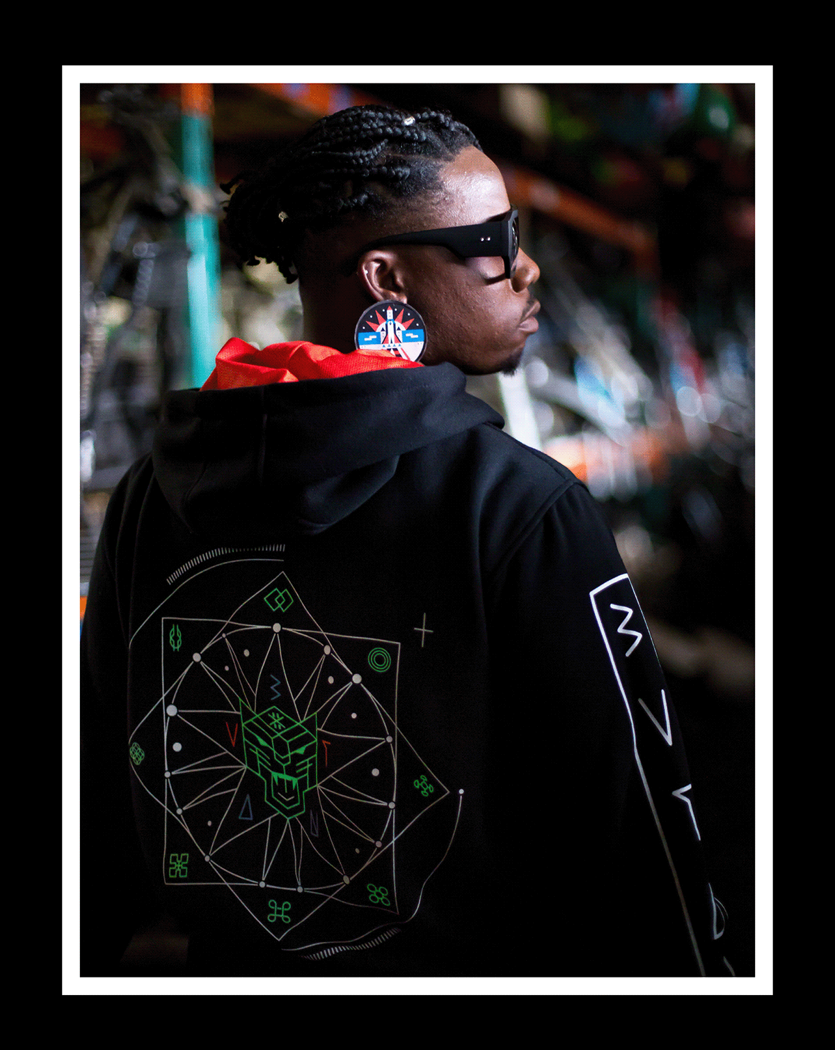 Space  alien streetwear Fashion  graphic design  africa visual identity typography   ILLUSTRATION 