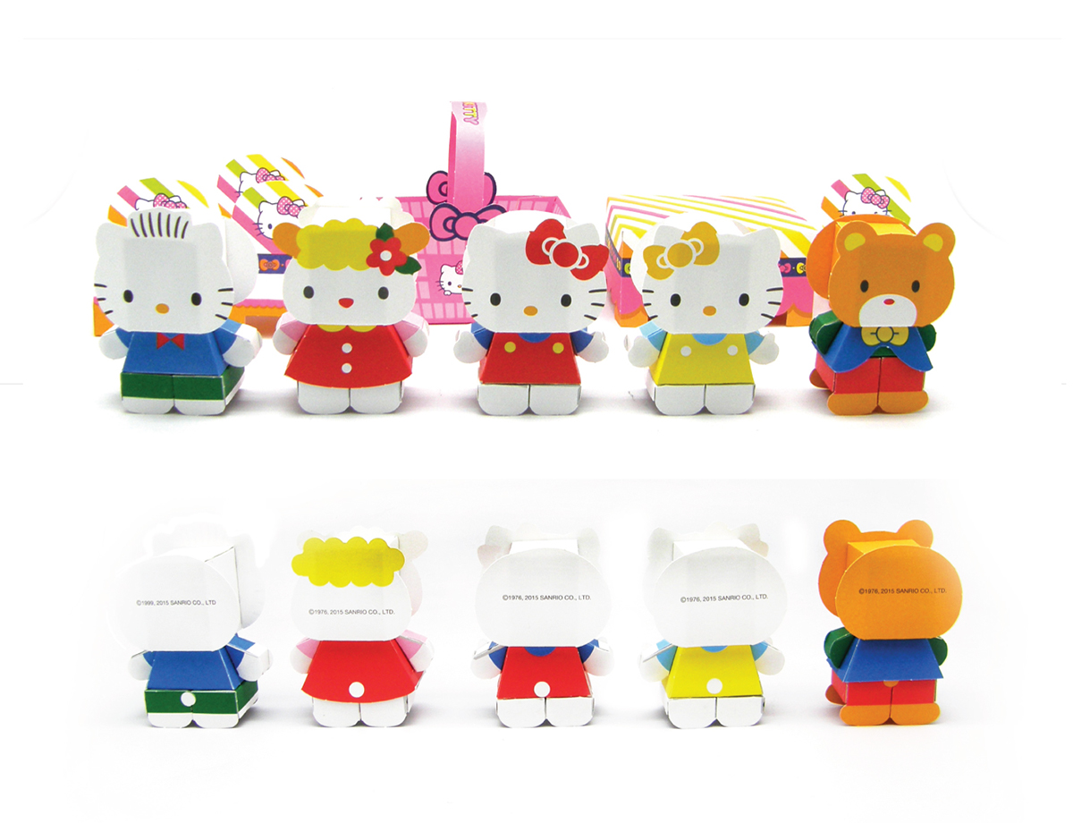 papertoy kitty COCOMONG Octonauts 코코몽 4bd Samsung Publisher 페이퍼토이