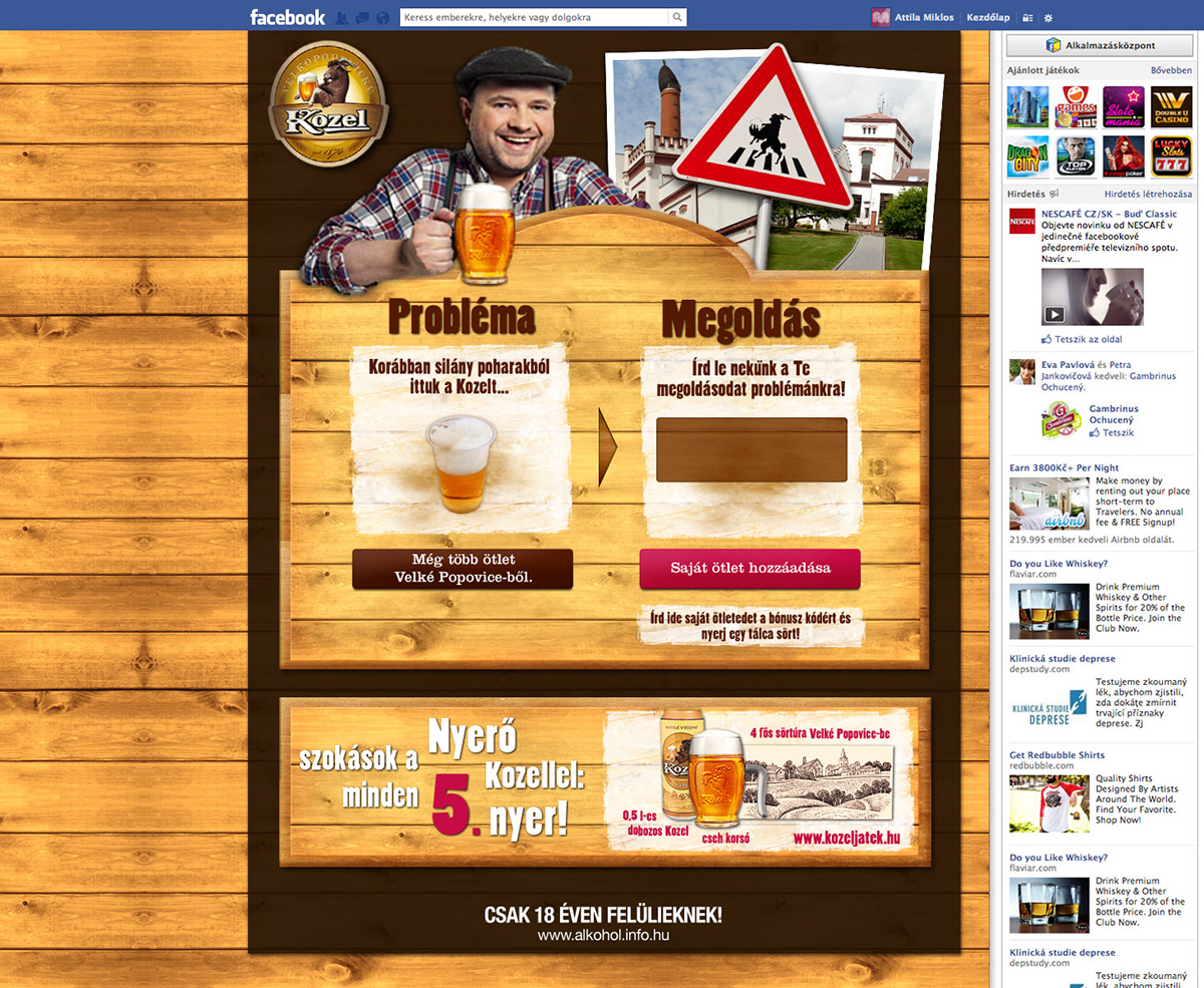 kozel beer triad advertising